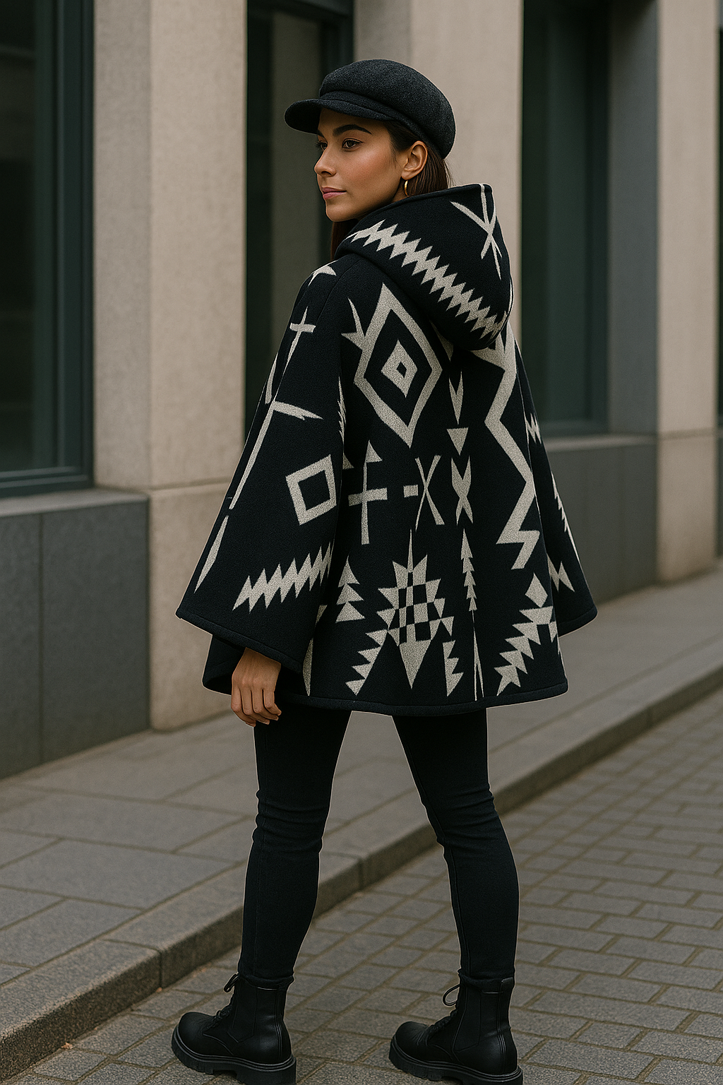 Women’s winter wool poncho – premium quality, versatile, and fashionable outerwear