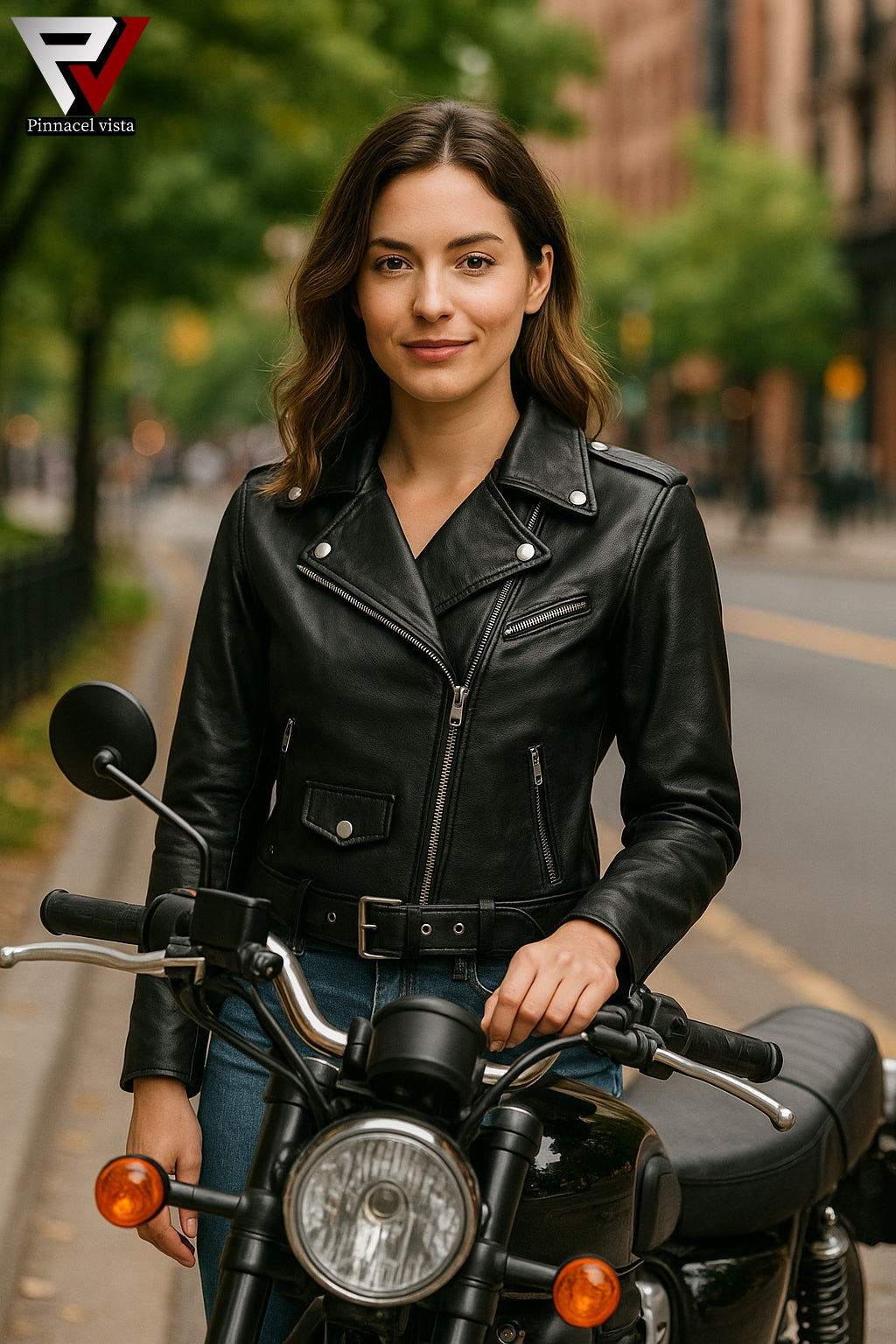 women’s riverdale southside serpents red leather jacket – front view