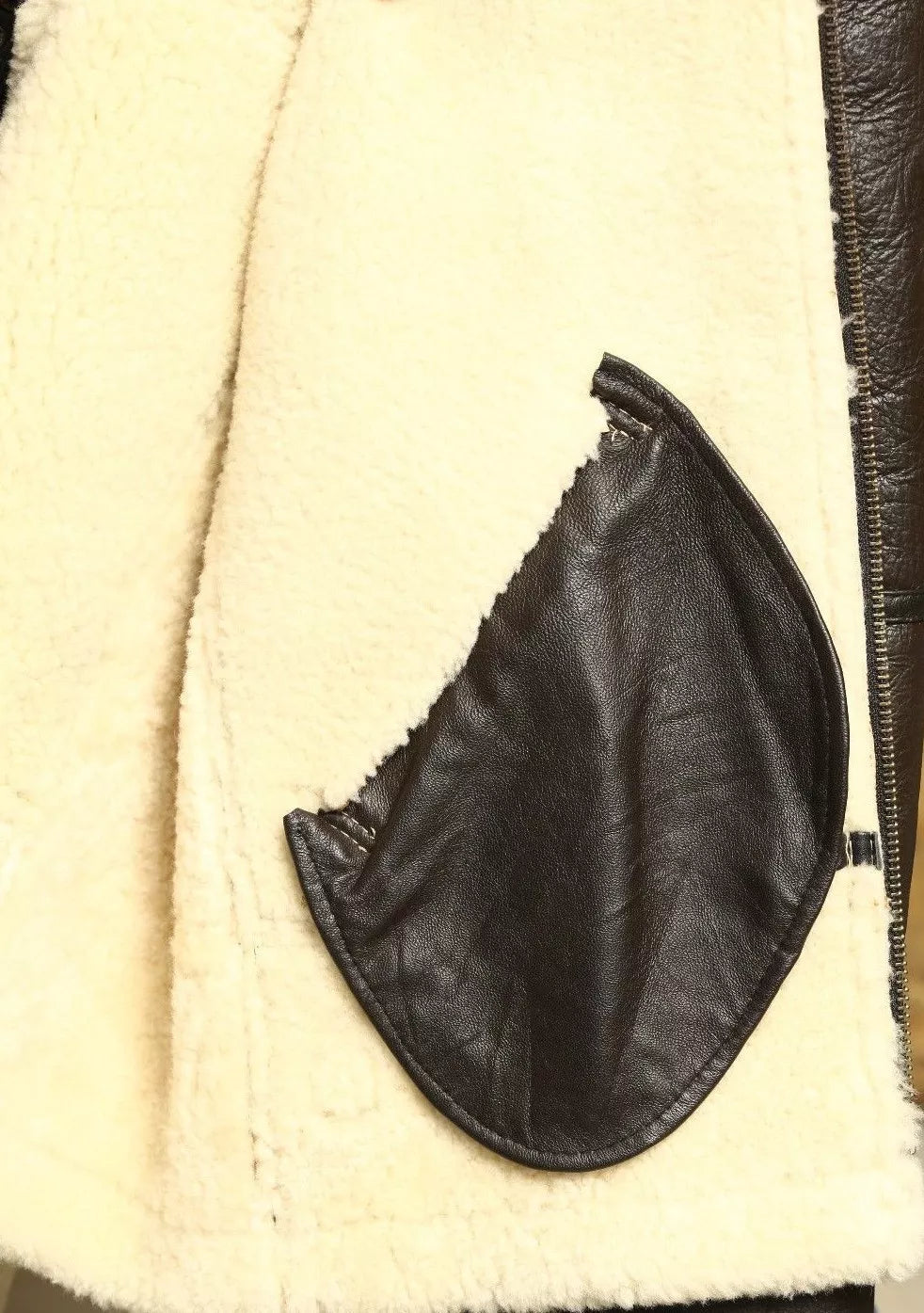 Men’s B3 Bomber Aviator Jacket – Real Sheepskin Leather & Shearling WWII Flight Coat | Pinnacle Vista
